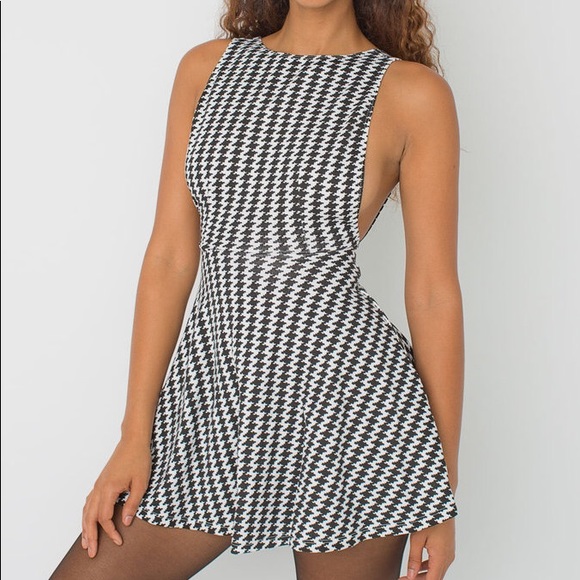 American Apparel Dresses & Skirts - American Apparel Houndstooth Ponte Skater Dress